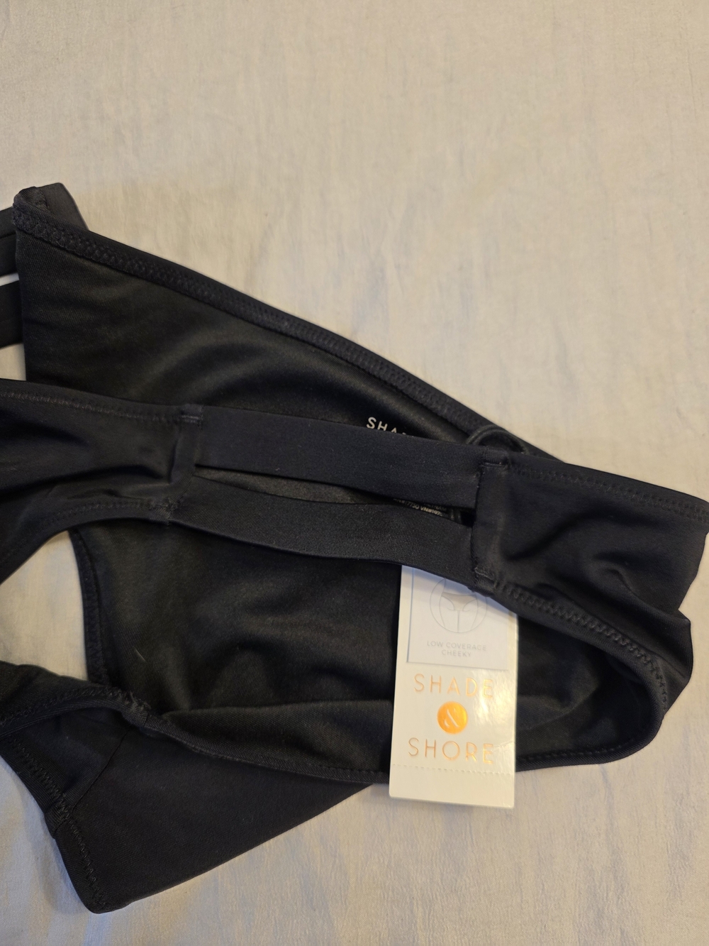 Shade & Shore Women's Black Bikini Bottom - Picture 5 of 5